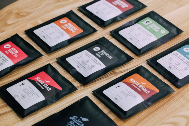 三顿半的极品咖啡居品从挂耳包起步。